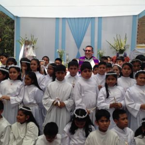 Father John Salatino-First Communion Class in Peru
