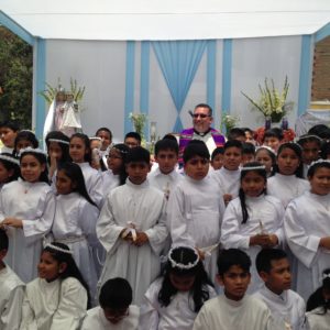 Father John Salatino-First Communion Class in Peru